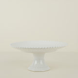 Pearl White Footed Plate