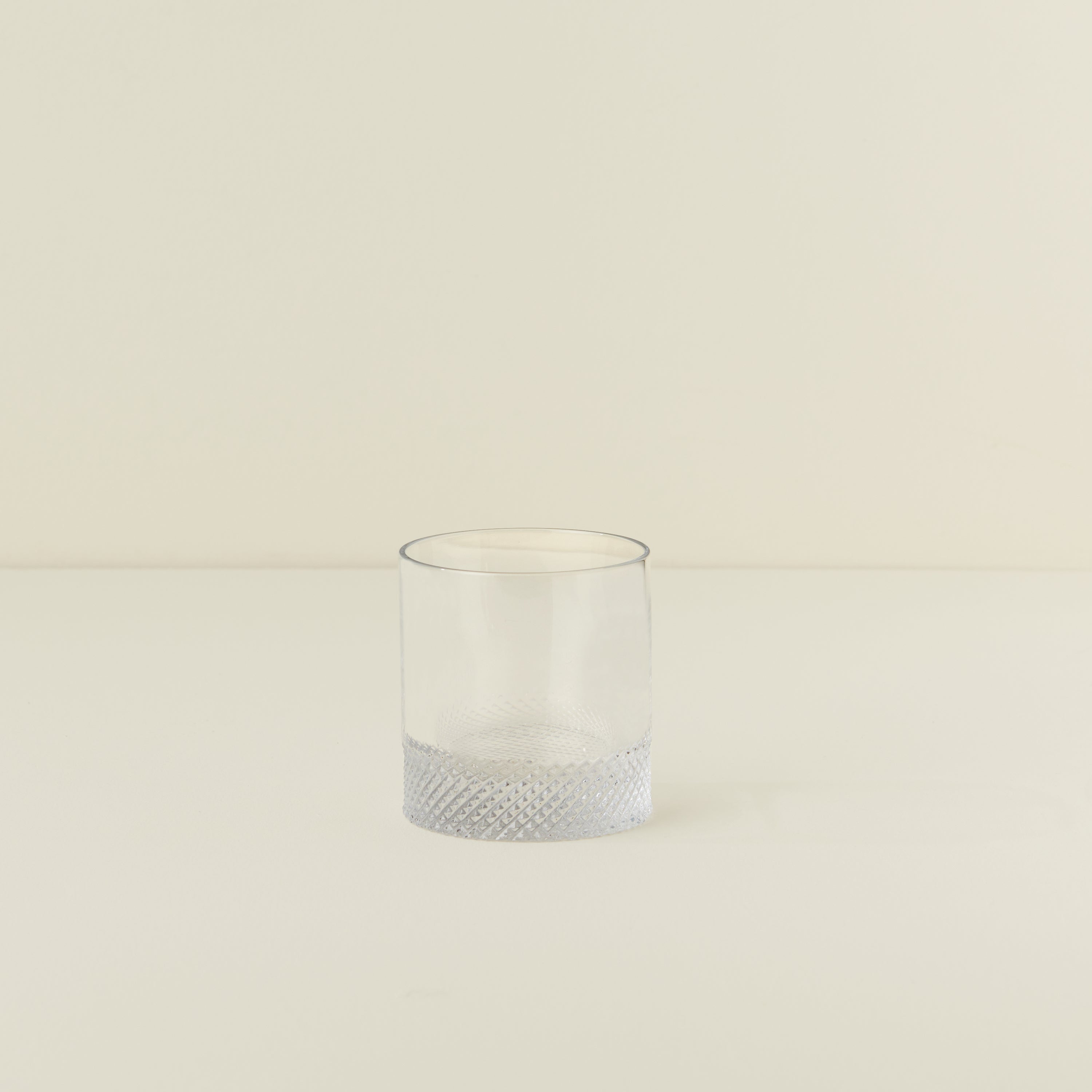 Diamond Double Old Fashioned Glass