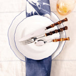 Panda 5-Piece Place Setting,  Dark Bamboo