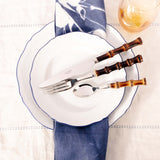 Panda 5-Piece Place Setting,  Dark Bamboo