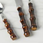 Panda 5-Piece Place Setting,  Dark Bamboo