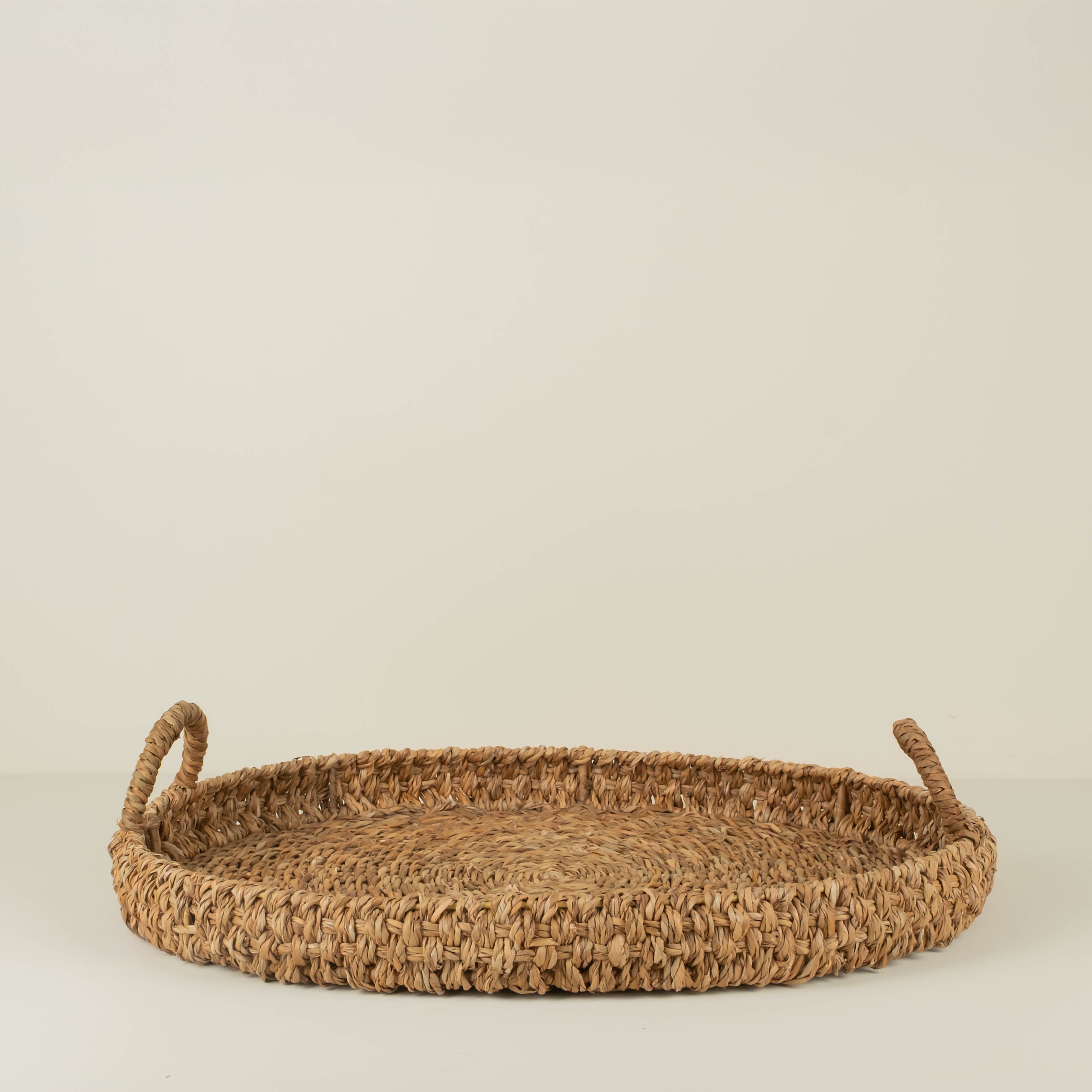 Seagrass Oval Tray