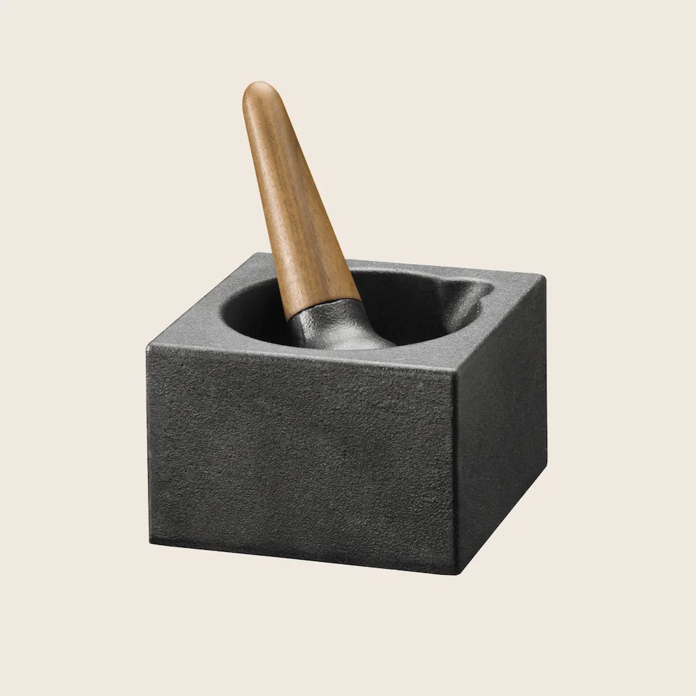 Mortar with Walnut Pestle