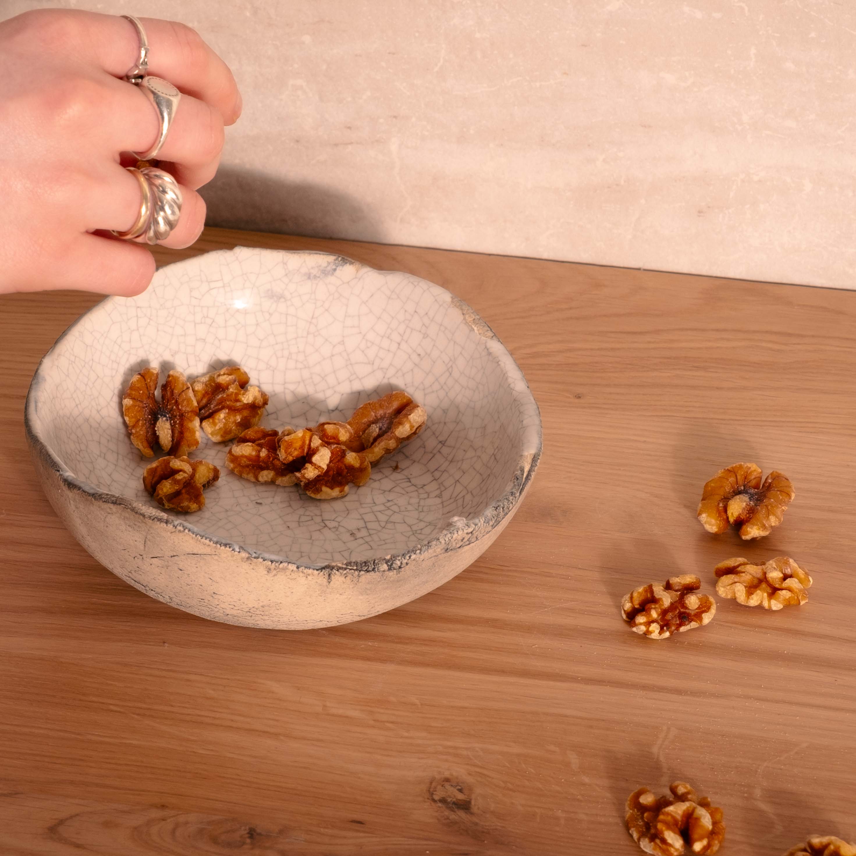 Small Crackle Bowl