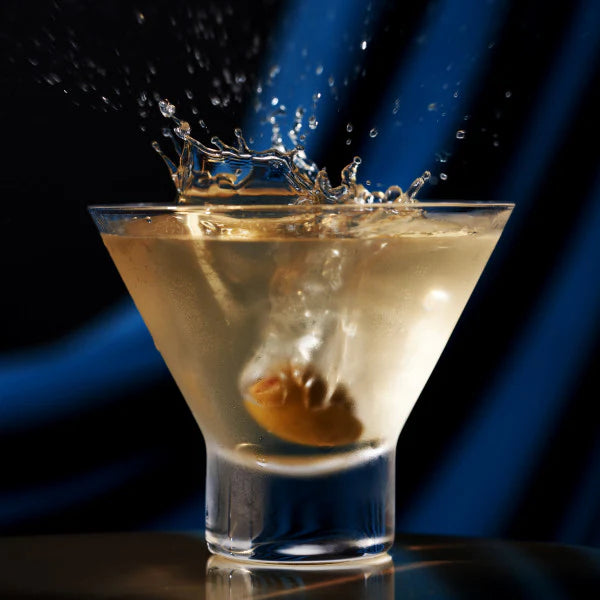 Stemless Martini Glass, Set/2