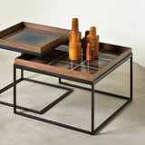 Tray Coffee Table Set, Square
