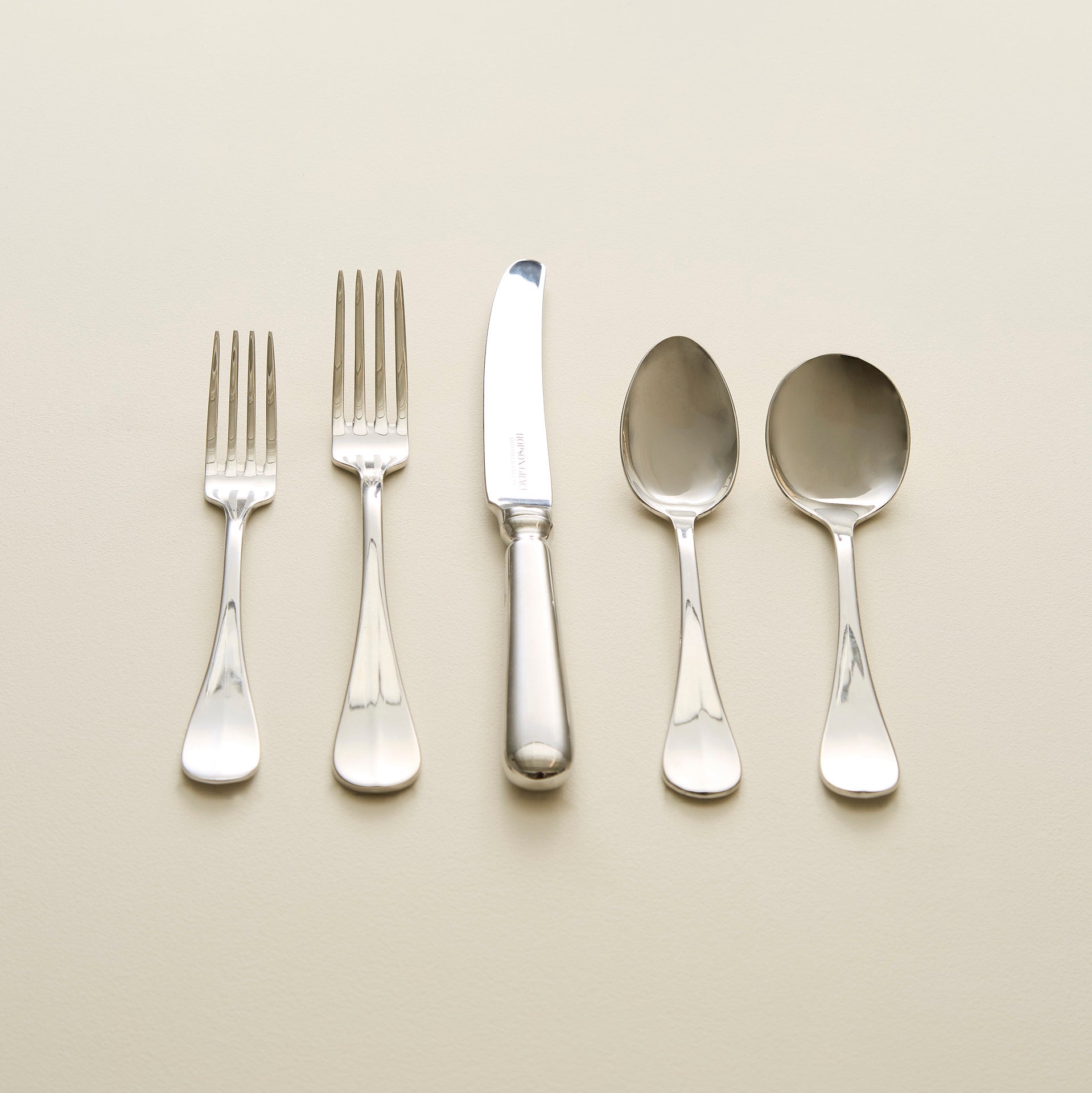 Trinity Stainless Steel 5-Piece Place Setting