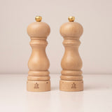 Paris 7" u'Select Wooden Salt + Pepper Mill