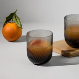 Set of 2 Optic Smoke Tumblers