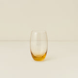 Large Curved Tumbler, Amber