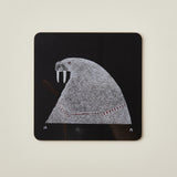 Assorted Square Coasters, Set/4