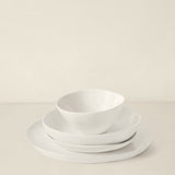 Sandia Melamine White Salad Plate 7.75"