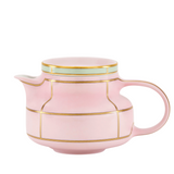 Diva Teapot w/ Cover, Rosa