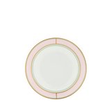 Diva Rim Soup Plate, Rosa