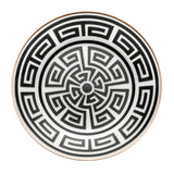Labirinto Nero Canape Plate