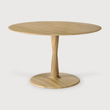 Torsion Dining Table, Natural Oak