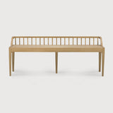 Oak Spindle Bench