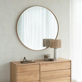 Oak Layers Wall Mirror