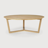 Oak Tripod Coffee Table