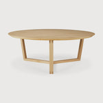 Oak Tripod Coffee Table