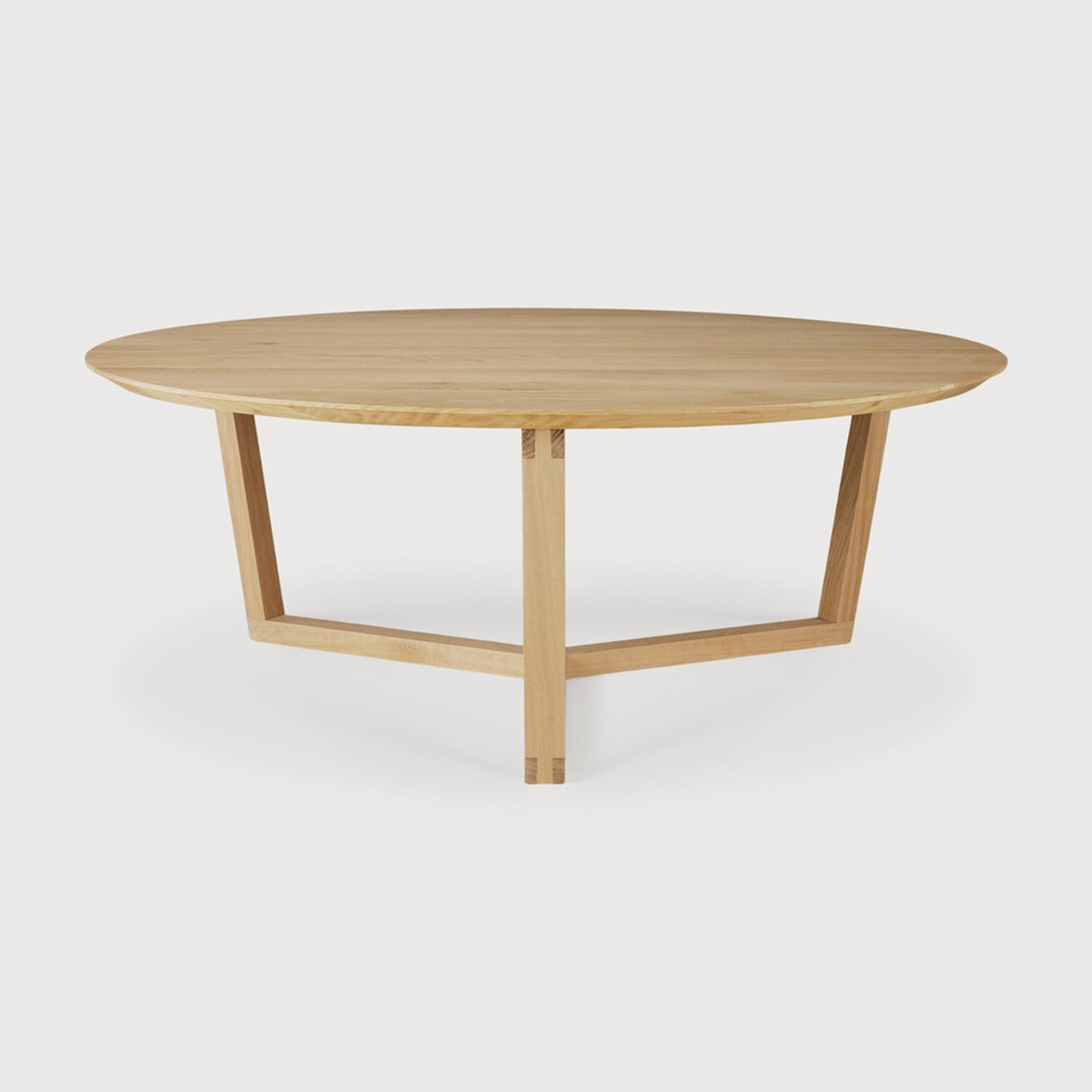 Oak Tripod Coffee Table