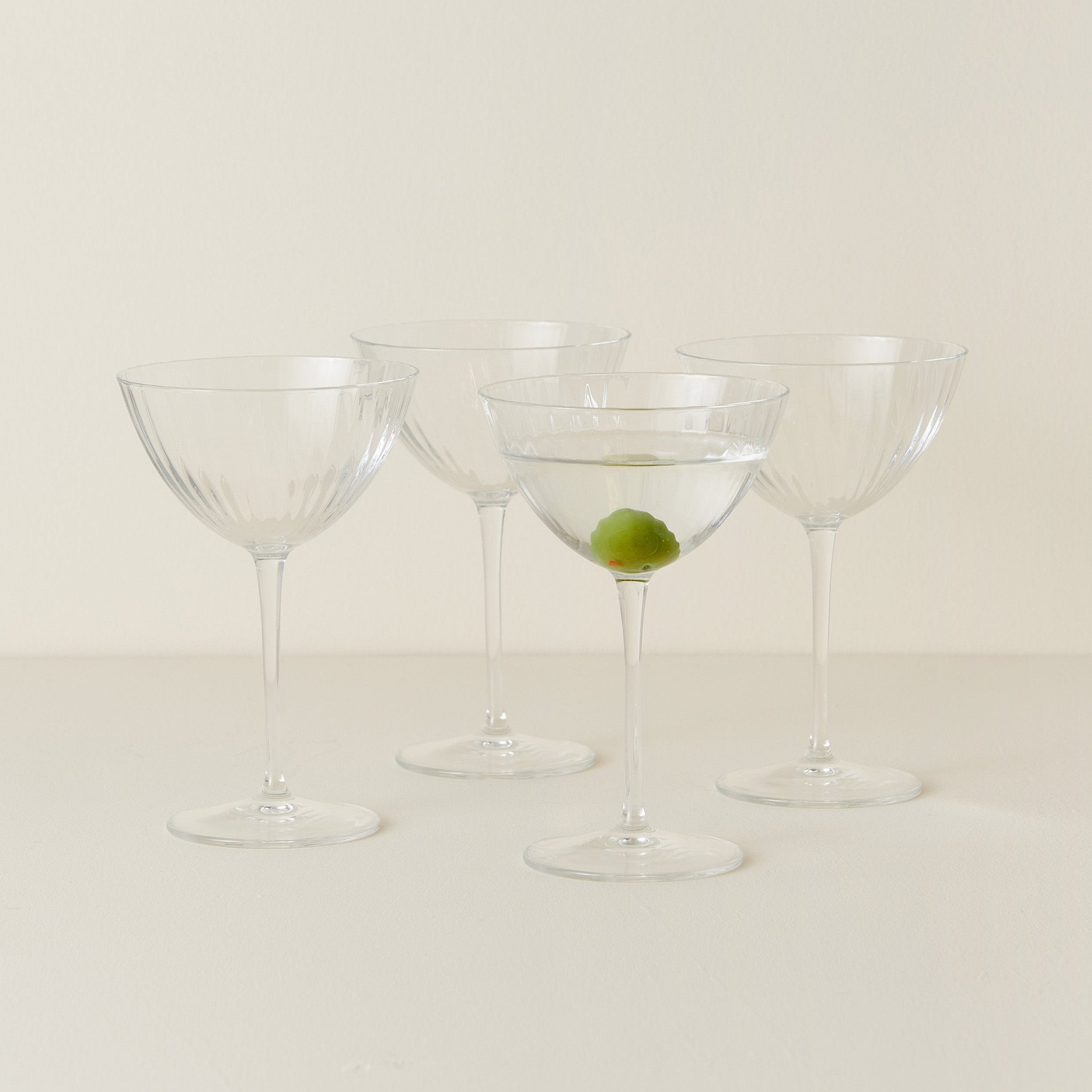 Luce Martini Glass, Set of 4