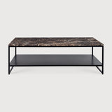 Stone Coffee Table, Dark Emperador