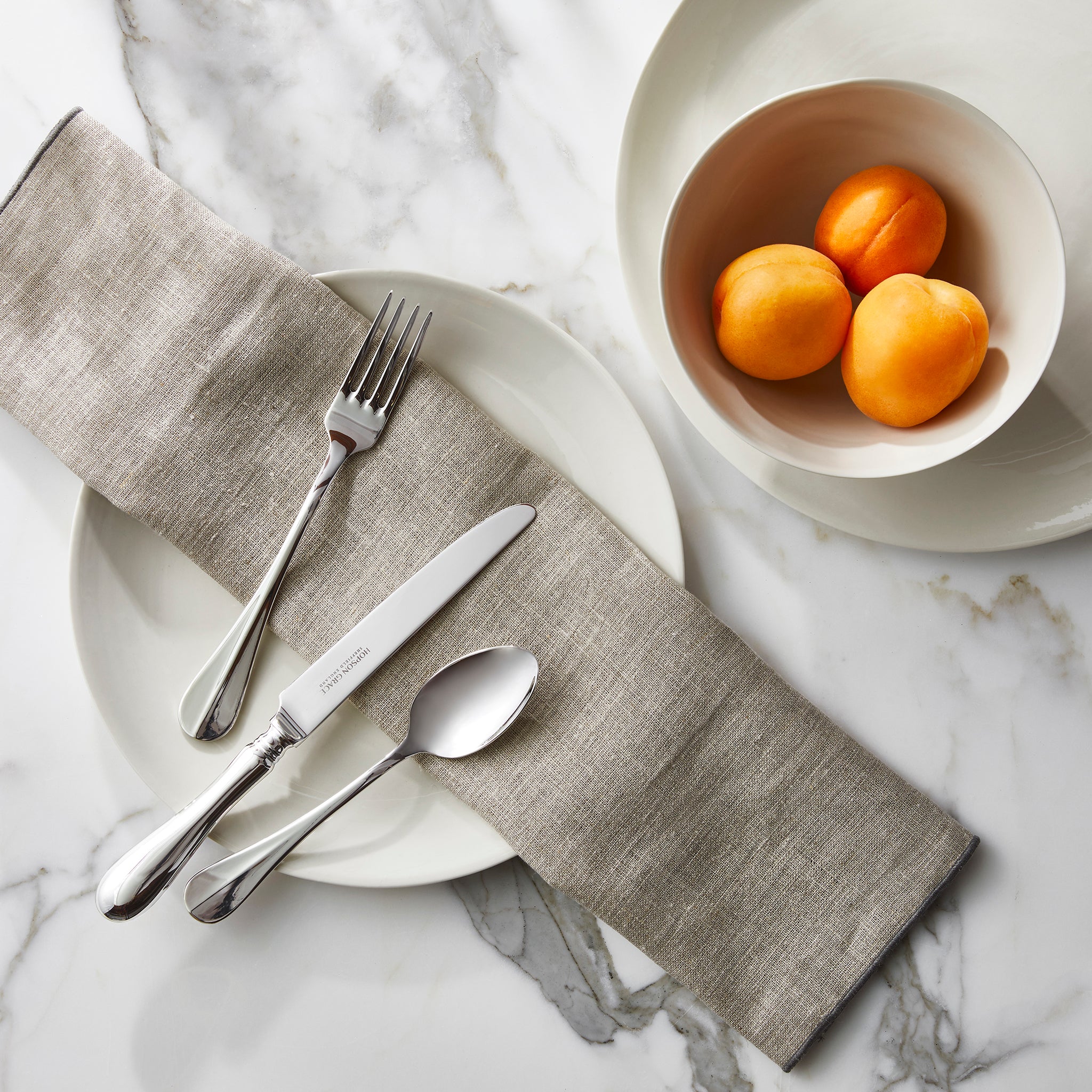 Trinity Stainless Steel 5-Piece Place Setting