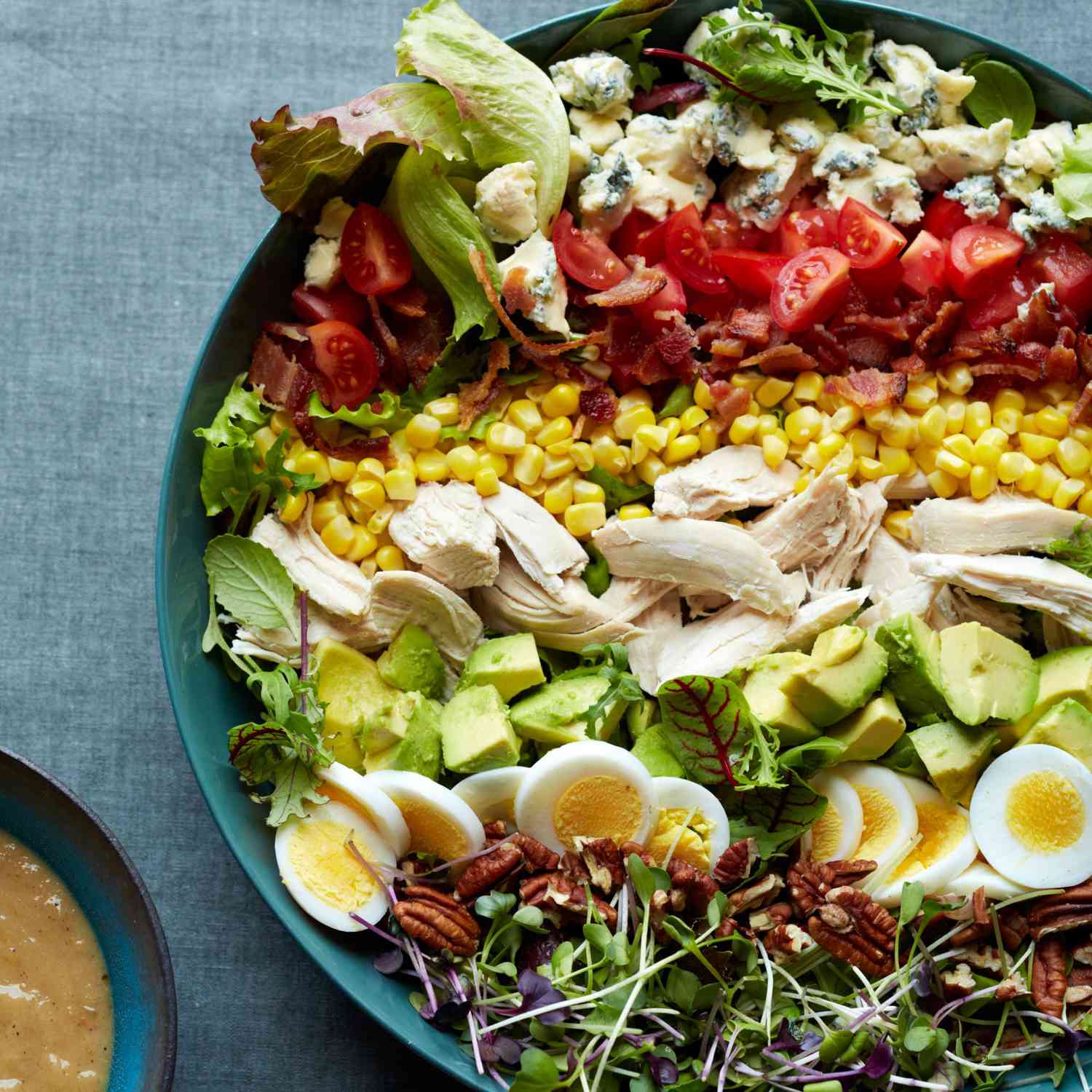 Cobb Salad with Roasted Sweet Onion Dressing