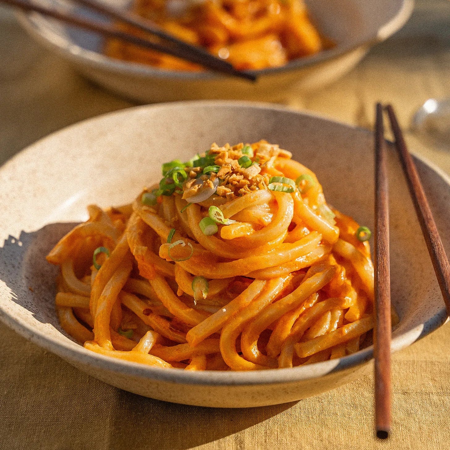 Creamy Tomato Udon