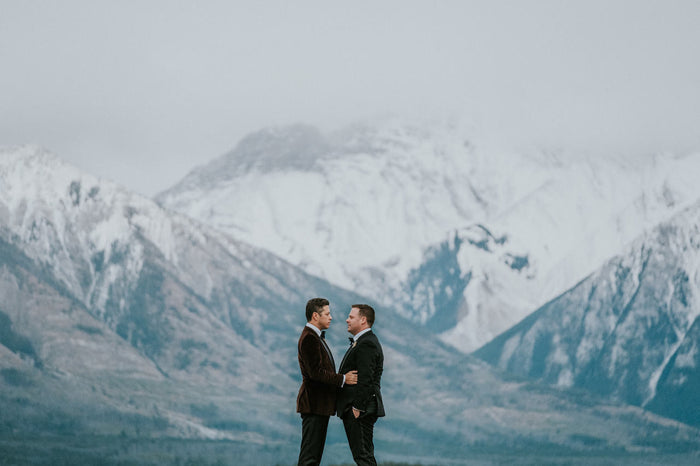 Inside Dave Emond and Matthew Lowe's Stylish Rocky Mountains Wedding