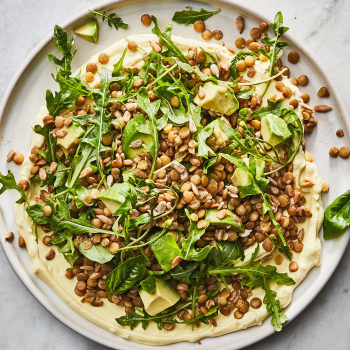 Big Green Lentil Salad