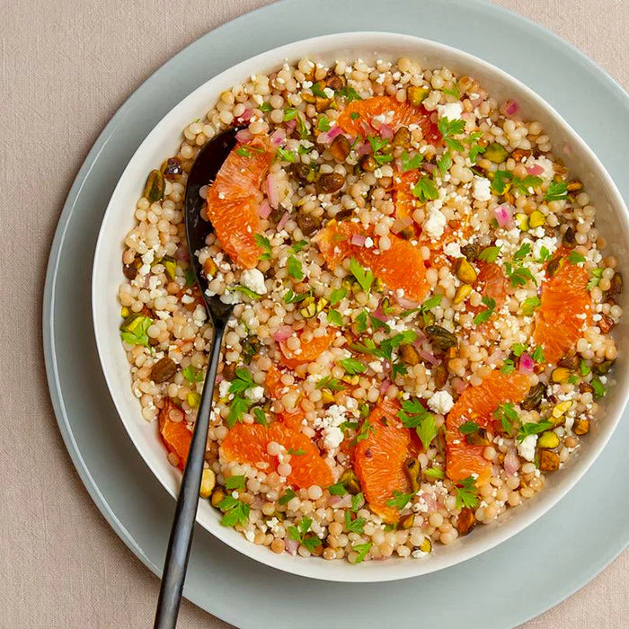 Pearl Couscous + Citrus Salad