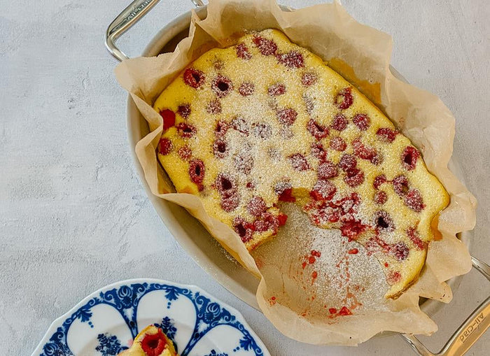 Raspberry Clafoutis