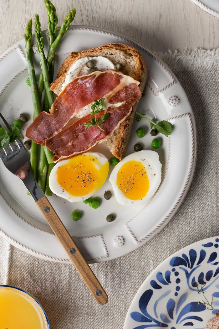 Soft Boiled Eggs with Crispy Prosciutto