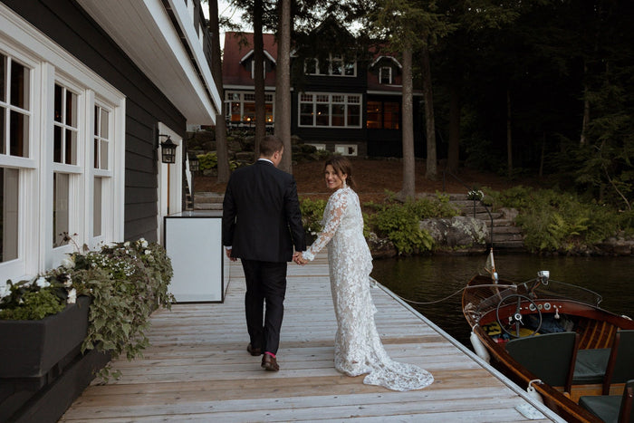 Inside Shannon Lewis and Fraser Macdonald's Muskoka Wedding