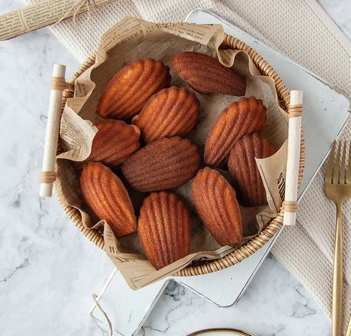 Apple Honey Madeleines