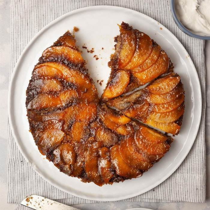 Southern Peach Upside-Down Cake