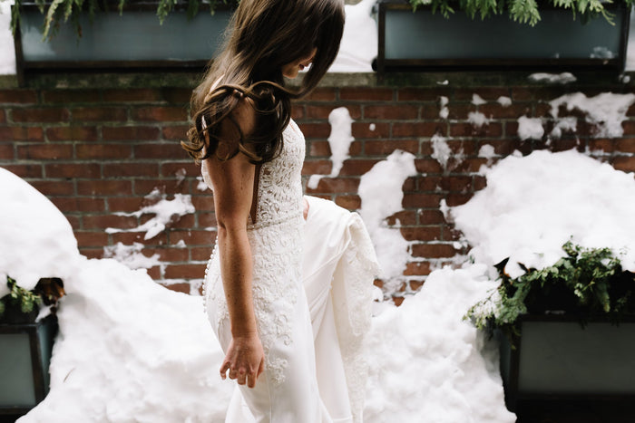 Inside Rebecca Stein and Mike Weizel's Winter Wedding