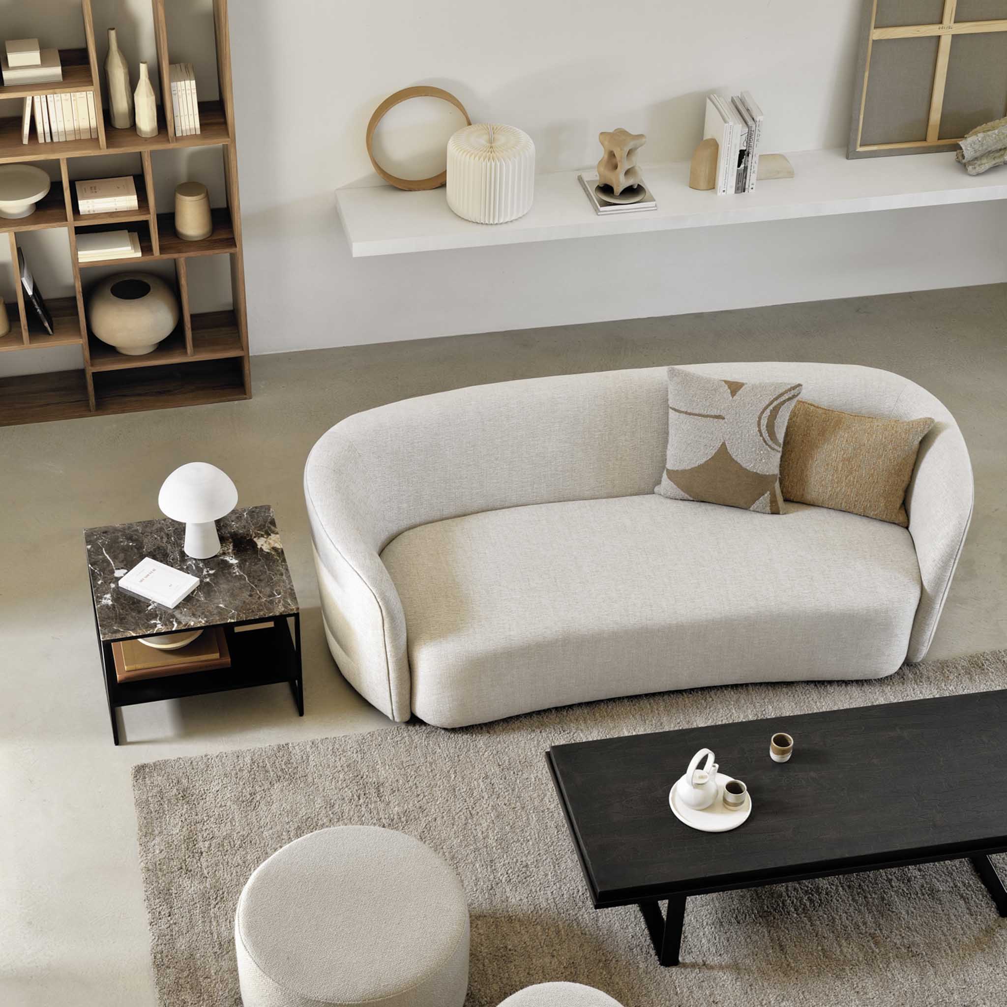 Ellipse Sofa Couch - Explore Luxury, Modern Furniture | HOPSON GRACE