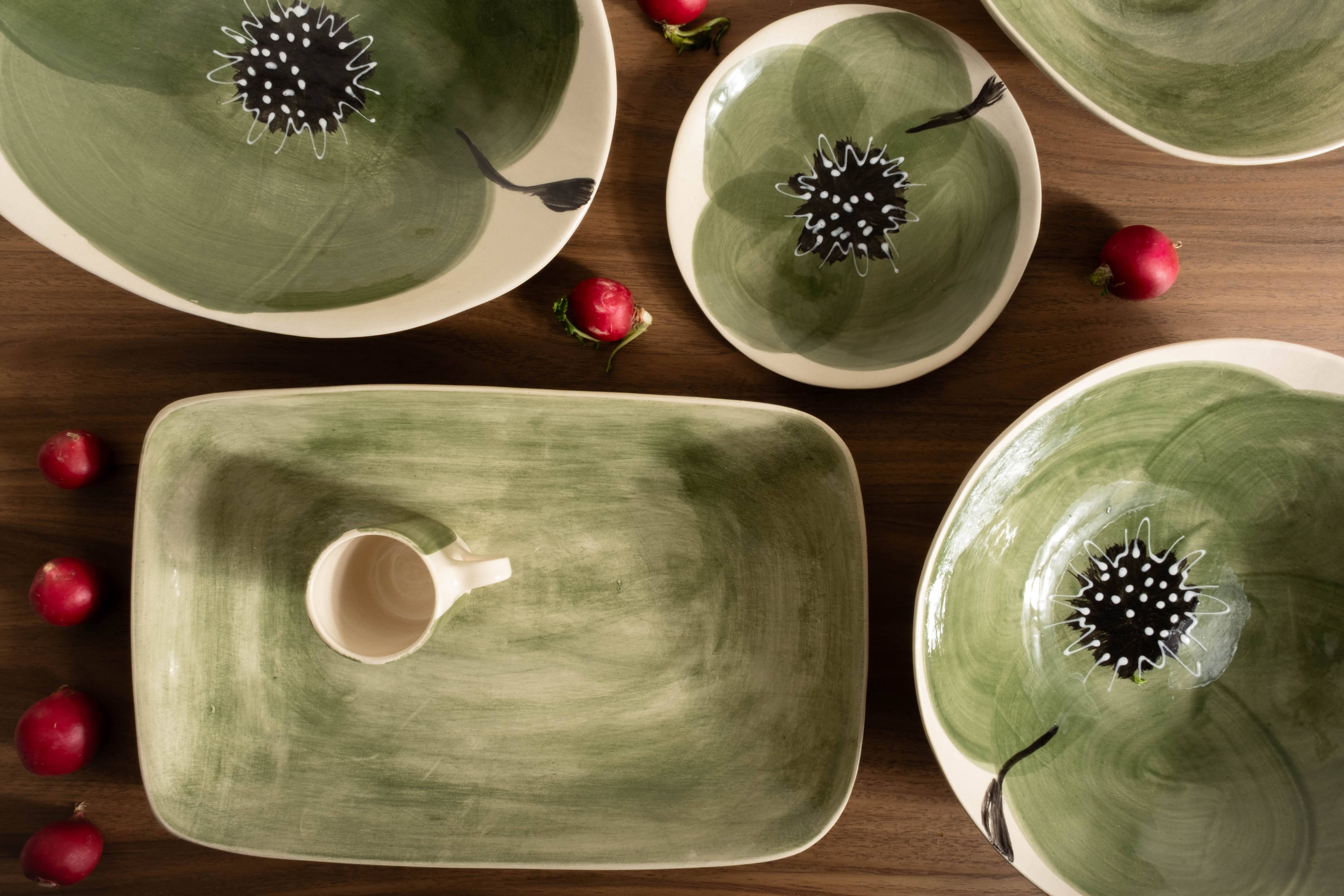 Wonki Ware - Dark Green