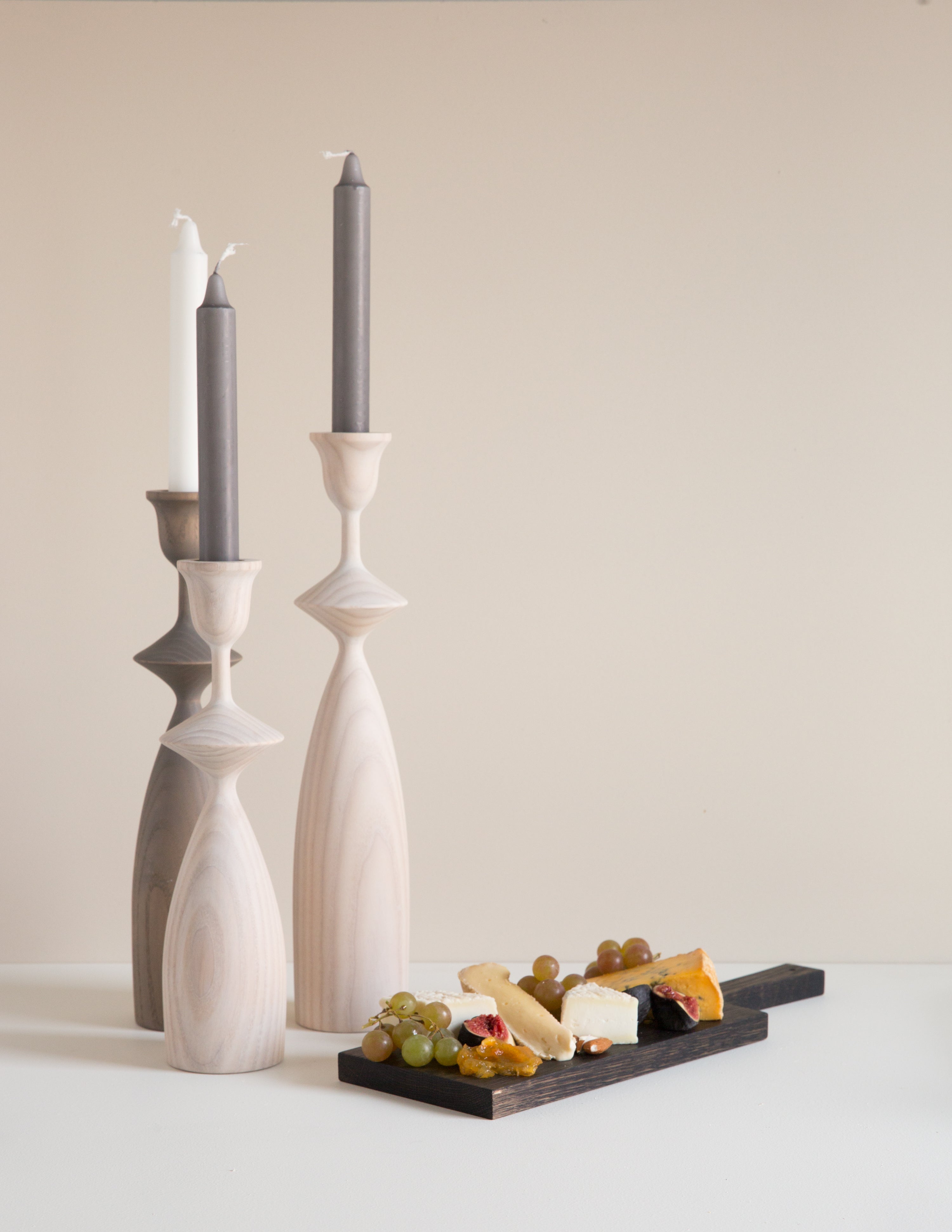 Ontario Ash Candlesticks
