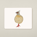 Illustration of a bird with a white background