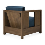 Roan Lounge Chair Teak Wild Brown
