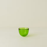 Glass Bowl 7.5cm, Lime Green