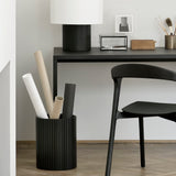 Roller Max Paper Basket, Mahogany Dark Brown