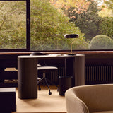 Roller Max Desk, Mahogany Dark Brown