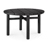Quatro Outdoor Side Table, Black