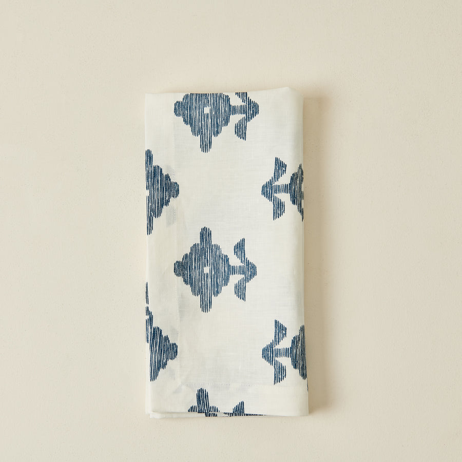 Schumacher Rubia Linen Napkin, Set/4