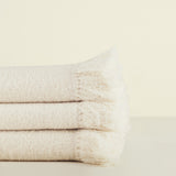 Boucle Alpaca Throw, Ivory